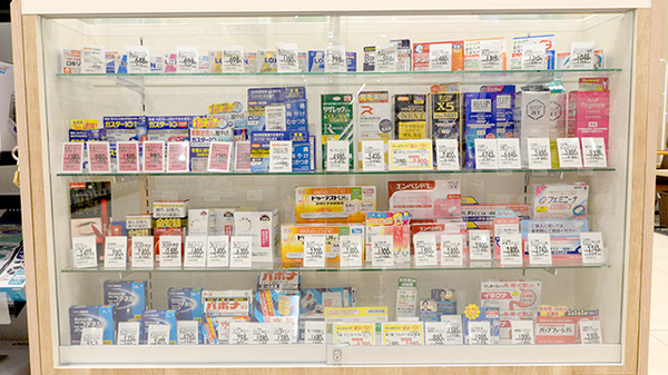 イオン薬局土岐店の一般医薬品