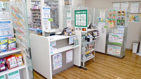 そうごう薬局 本山南店の受付/カウンター