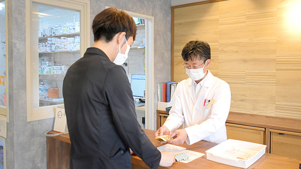 お通り薬局の服薬指導対応