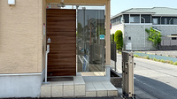 とよた美里薬局の入口