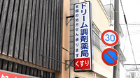 ドリーム調剤薬局の看板