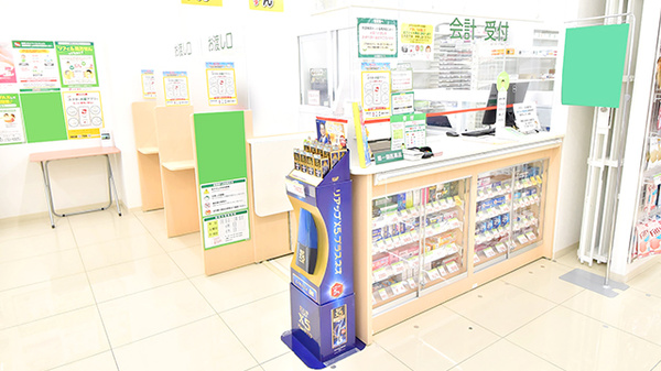 スギ薬局 南越谷店の受付/カウンター