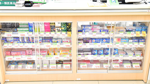 スギ薬局 南越谷店の一般医薬品