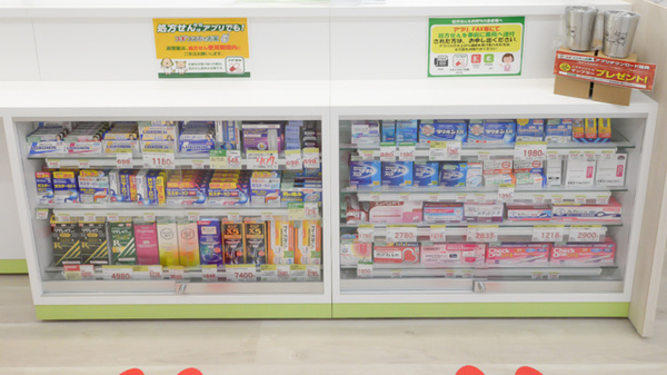 スギ薬局 信州大学病院店の一般医薬品