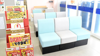 マルエ薬局高崎棟高バイパス店の待合スペース