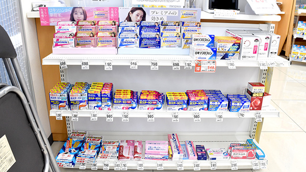 アカカベ薬局　泉大津昭和町店の一般医薬品