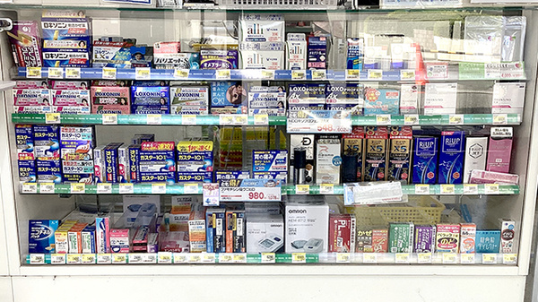 薬局トモズ小手指店の一般医薬品
