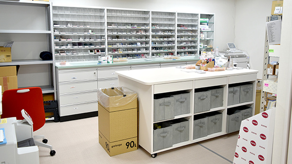 アルファ調剤薬局　北1条通り店の調剤室