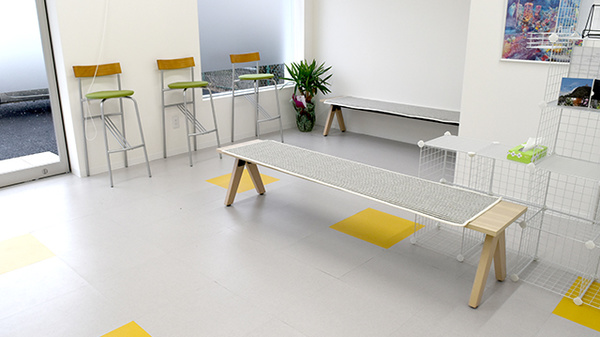 しょうなん調剤薬局　瑞穂店の待合スペース