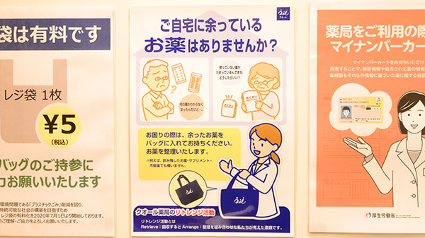 クオール薬局西明石駅前店の残薬回収サービス