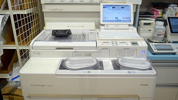 アガペ大佐野薬局の調剤器具