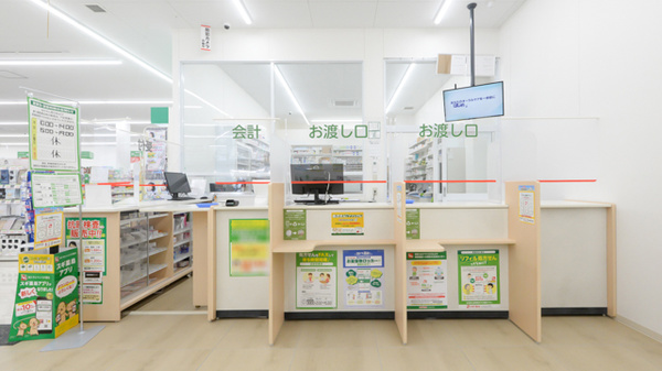 スギ薬局 豊田吉原店の受付/カウンター