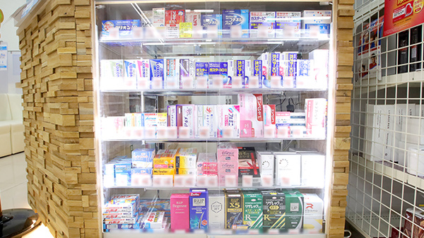 調剤薬局ツルハドラッグ郡山島店の一般医薬品