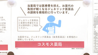 コスモス調剤薬局　下の町店のジェネリック対応