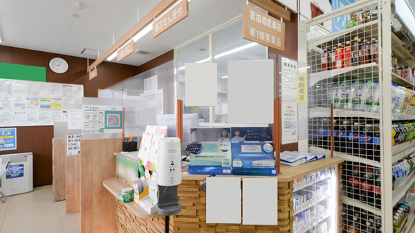 調剤薬局ツルハドラッグ尼崎金楽寺店の受付/カウンター