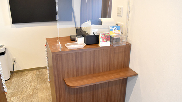 みらくる薬局 野幌店の受付/カウンター