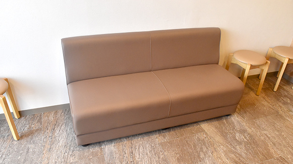 みらくる薬局 野幌店の待合スペース