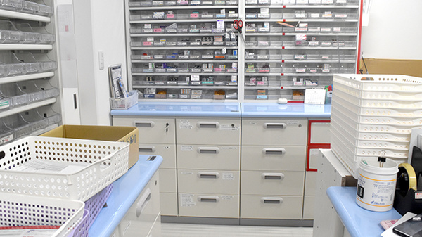 みらくる薬局 野幌店の調剤室