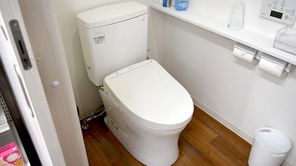 森田らいふ薬局のお手洗い