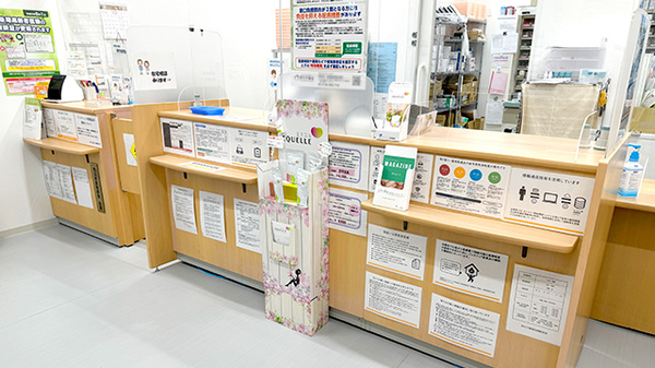 あさひ薬局岩槻駅前店の受付/カウンター