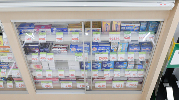 スギ薬局 西尾桜町店の一般医薬品