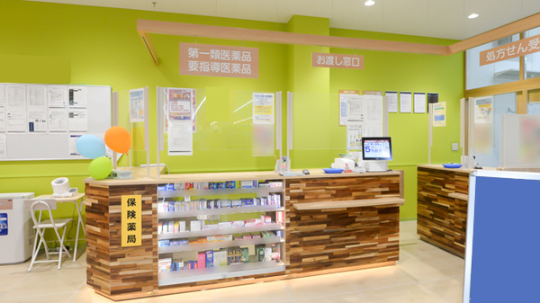 調剤薬局ツルハドラッグ江別高砂店の受付/カウンター