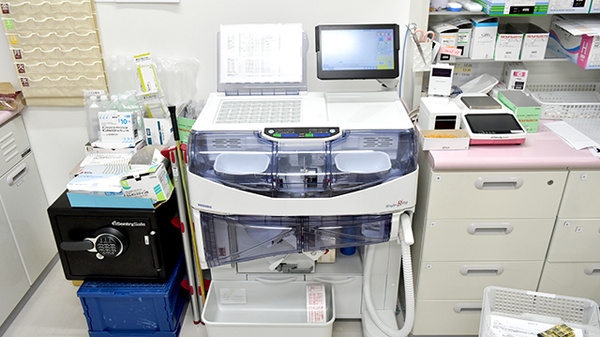 薬に頼らない薬局の調剤器具