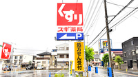 スギ薬局 市川大和田店の看板