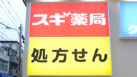 スギ薬局 お花茶屋店の看板
