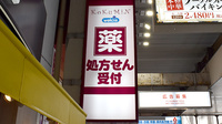 コクミン薬局JR三宮駅東口店の看板