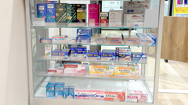 コクミン薬局シャポー市川店の一般医薬品