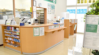 ユタカ薬局　尼崎大庄川田の受付/カウンター