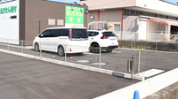 一身田薬局の駐車場