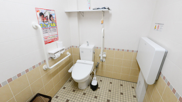 調剤薬局ツルハドラッグ秋田泉南店のお手洗い