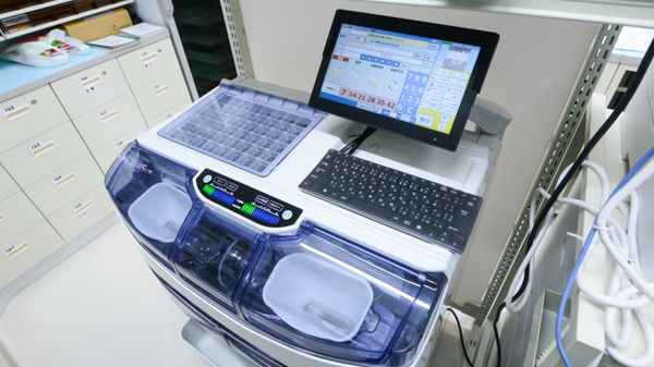 調剤薬局ツルハドラッグ仙台柳生店の調剤器具