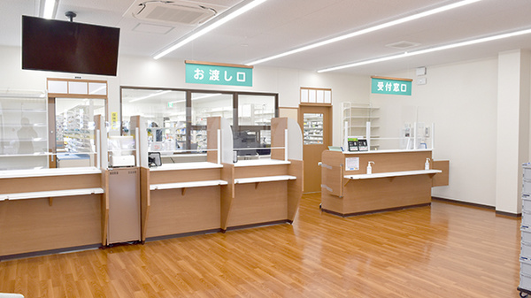 杏林堂薬局　菊川調剤センターの受付/カウンター