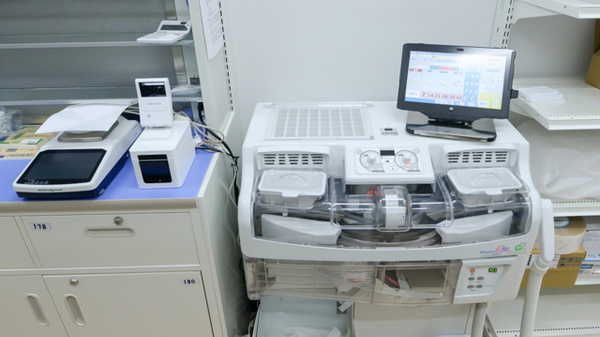 調剤薬局ツルハドラッグ古河中央店の調剤器具