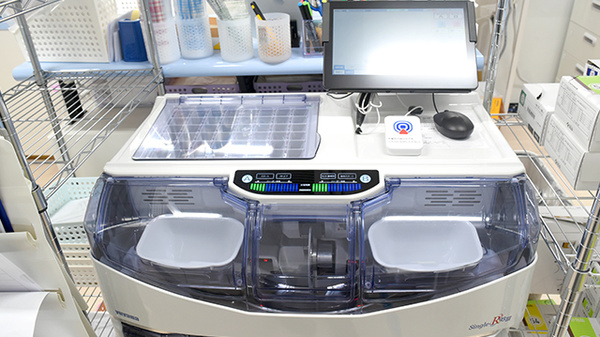 I&H上こしき薬局の調剤器具