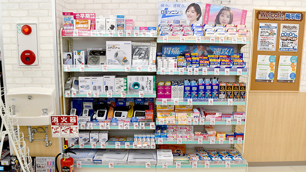 ププレひまわり薬局新涯店の一般医薬品