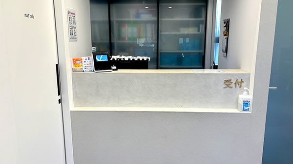 バンビ薬局 つくば店の受付/カウンター