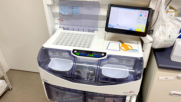 バンビ薬局 つくば店の調剤器具