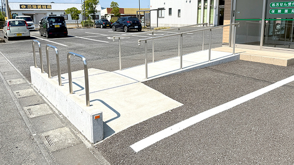 はぎわら薬局のバリアフリー設備