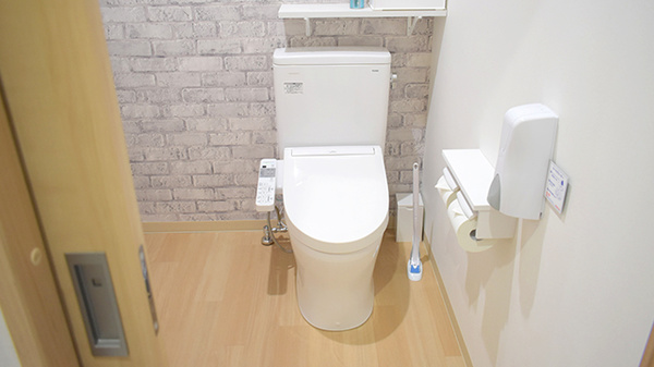 ミント薬局 下祇園店のお手洗い