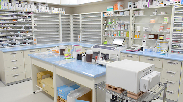 ミント薬局 下祇園店の調剤室