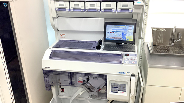メイプル薬局水戸島店の調剤器具