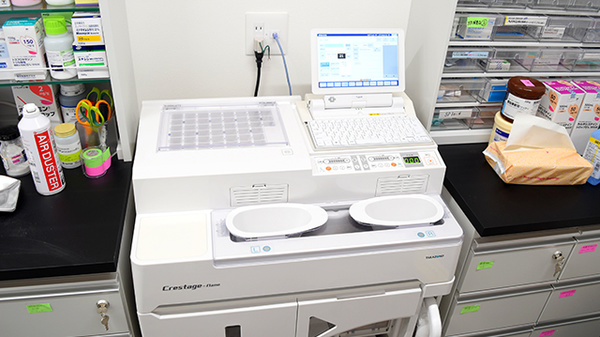 ユーカリ薬局の調剤器具