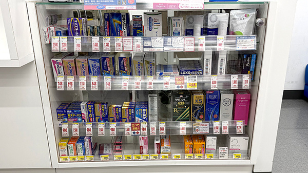 薬局トモズ三鷹北口店の一般医薬品