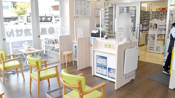 クリエイト薬局春日井鳥居松店の受付/カウンター