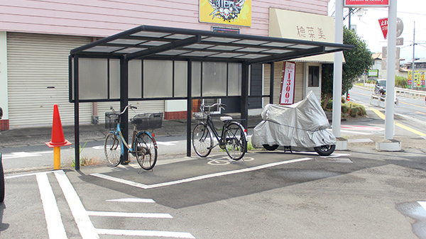 セキ薬局　笠幡店の駐輪場