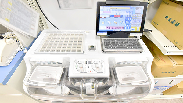 調剤薬局ツルハドラッグ水戸赤塚店の調剤器具